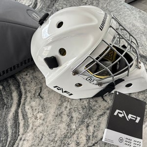Senior Small Warrior R/F1 Pro Goalie Mask (New)