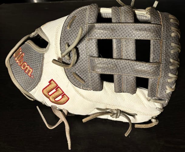 Wilson A2000 RH First Base Softball Glove 12.5" (Used)