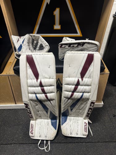 Colorado Avalanche Grubauer Pro Return 35+1 CCM Pads