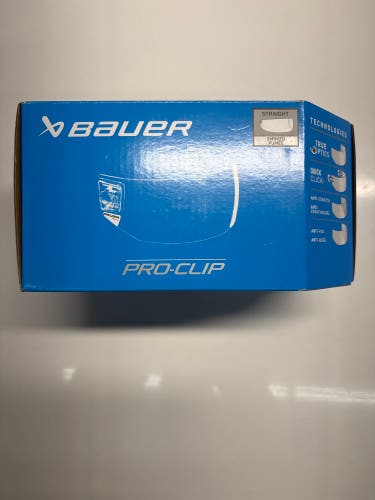 New!! Bauer Pro Clip Visor (Smoked)