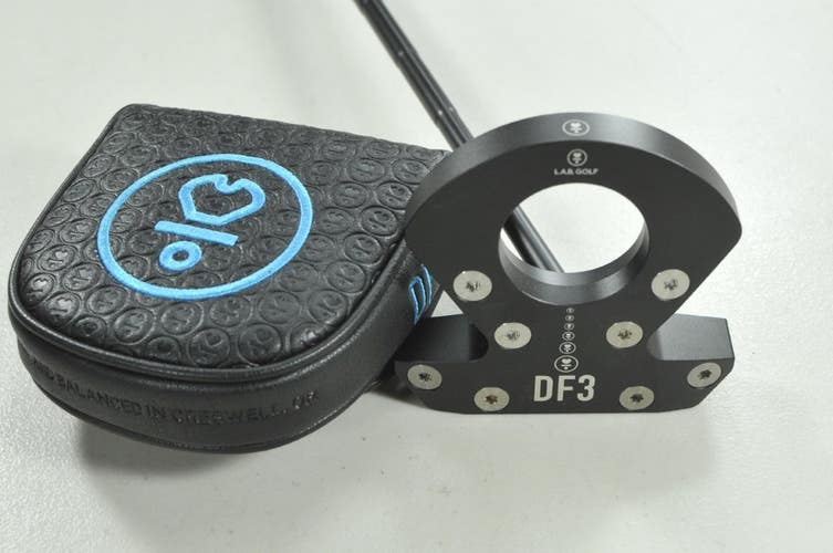 LAB Golf DF3 34" 69* Putter Right Steel with Head Cover # 212079