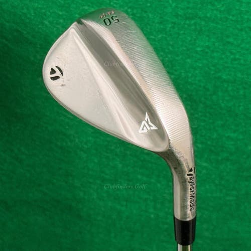 TaylorMade Milled Grind '25 Chrome 50-SB9 50 Gap Wedge KBS Tour 105 Steel Wedge