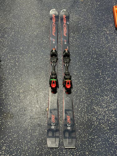 Men's 2023 175 cm Fischer RC One 86 GT Skis With Bindings (Used)