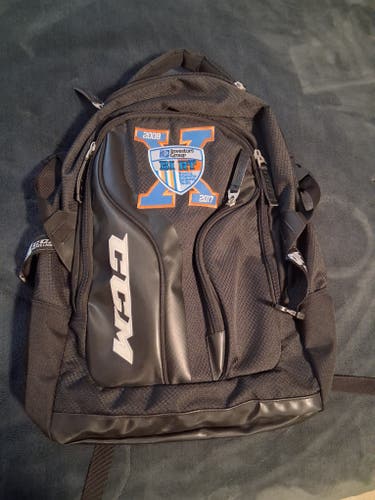 Black Men's Small / Medium CCM Backpack (New)