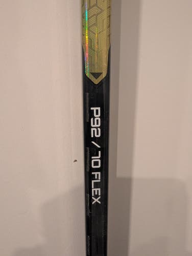 Senior Bauer (Gold) Proto-R Left Hockey Stick P92 77 Flex (Used)