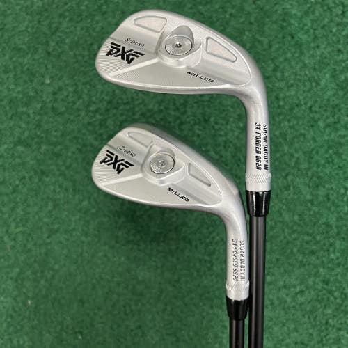 PXG Sugar Daddy III 50.10 56.10 S Grind Wedge Set MRH KBS 80 Graphite Shafts
