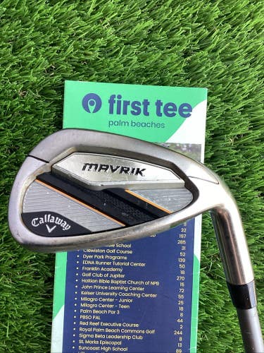 Callaway Mavrik Single 9 Iron With Catalyst 5.5 Regular Graphite Shaft