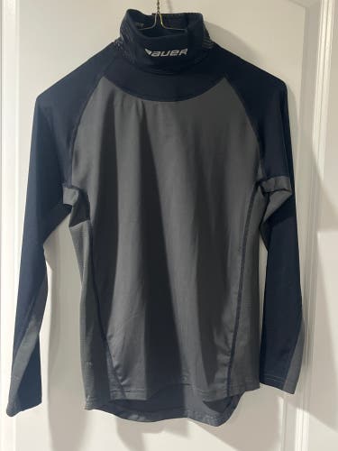 Like New - Bauer Neck Guard Shirt - Youth Medium