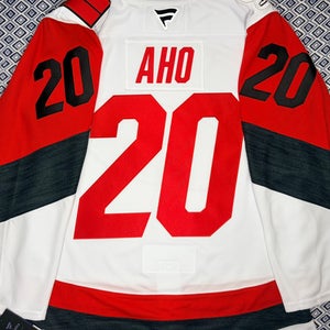 Sebastian Aho Carolina Hurricanes Fanatics Premium 3rd Jersey Size: 50