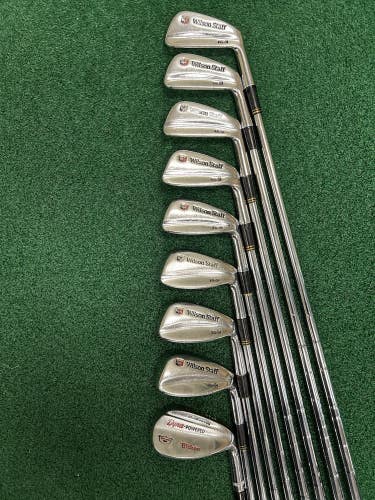 Wilson FG51 Tour Blade Iron Set 3-PW+SW Right Hand Regular Flex Steel Shafts