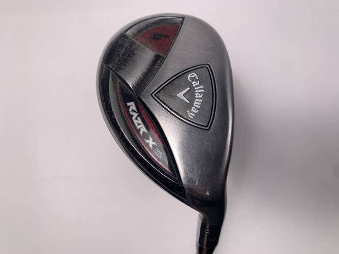 Callaway Razr X HL 4 Hybrid 24* 60g Senior Graphite Mens RH