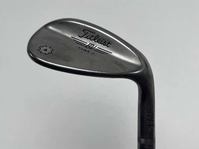 Titleist Vokey SM7 Raw Wedge 56* 8 Bounce M-Grind Vokey Wedge Steel Mens RH