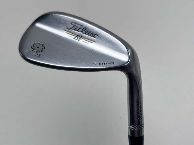 Titleist Vokey SM5 Tour Chrome Wedge 54* 10 Bounce S-Grind Wedge Steel Mens RH
