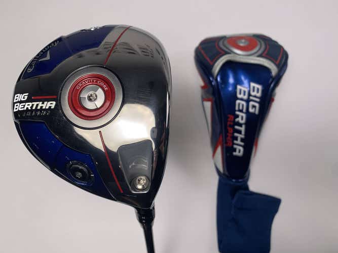 Callaway Big Bertha Alpha 2014 Driver 9* Aldila Synergy 50g Regular Mens RH HC