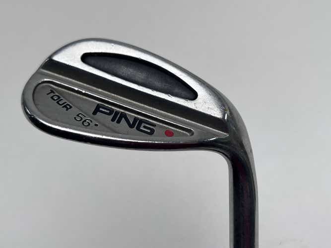 Ping Tour Chrome Wedge 56* Red Dot Stock Ping Wedge Steel Mens RH 1* Flat