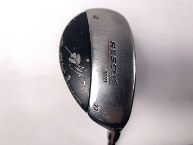 TaylorMade Rescue Mid 4 Hybrid 22* 65g Regular Graphite Mens RH