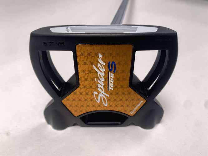 TaylorMade Spider Tour S Black Long Broomstick Putter 46" S7 B Mens RH