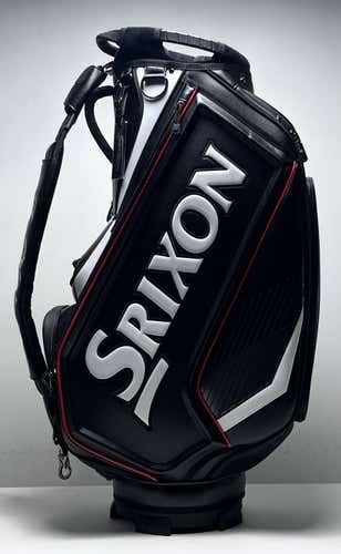 Srixon Tour Staff Bag Black 5-Way Divide Single Strap Golf Bag