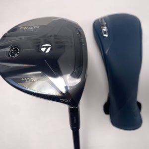 TaylorMade Qi4D Max Lite 7 Fairway Wood 21* Speeder MD Extra Stiff RH HC NEW