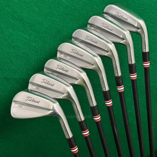Titleist T150 Forged 2023 4-PW Iron Set True Temper AMT Red R300 Steel Regular
