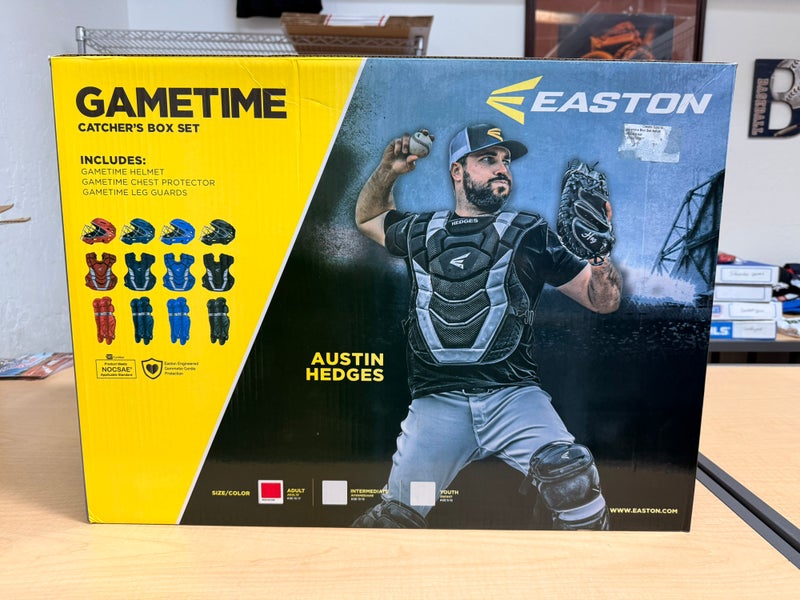 Red Easton Gametime Catcher's Set (New)