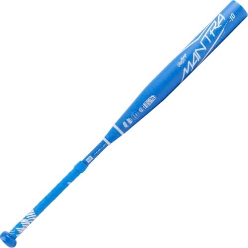 NIW 2023 Raw Mantra Fastpitch Softball Bat 31/21 -10 Blue White RFP3M10 2 1/4"