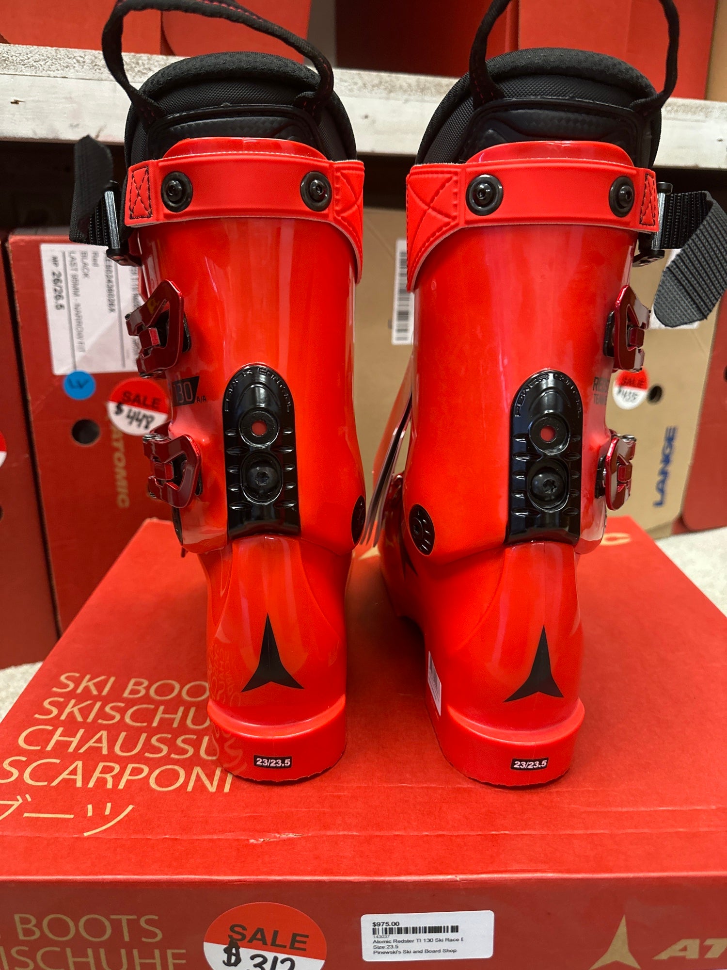 Atomic Redster TI 130 Ski Boots 23.5 (New) | SidelineSwap | Buy
