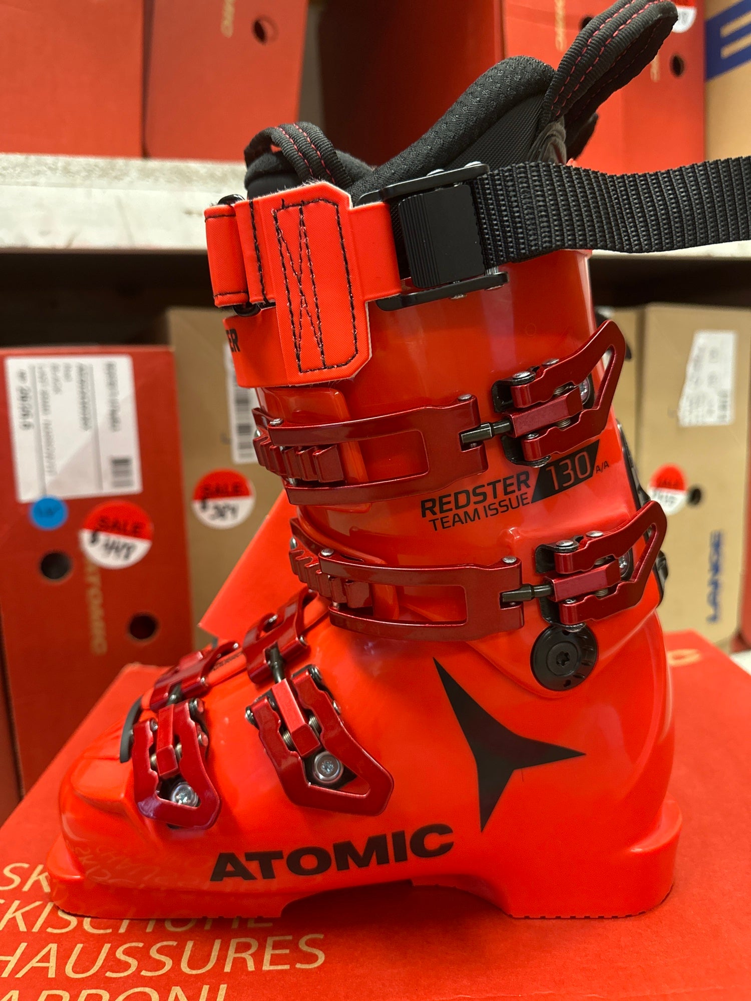 Atomic Redster TI 130 Ski Boots 23.5 (New) | SidelineSwap | Buy