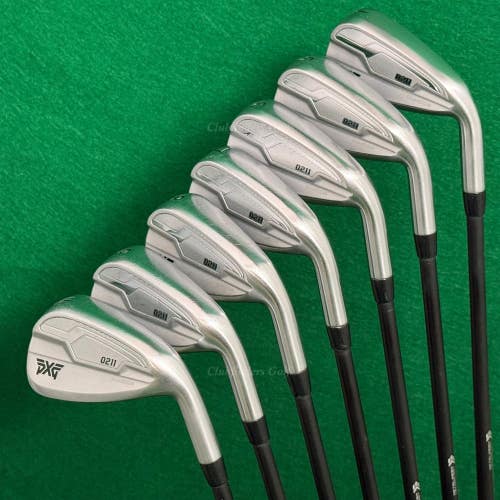 PXG 0211 DualCOR 2021 4-PW Iron Set MMT Type-304SS 80/S Graphite Stiff