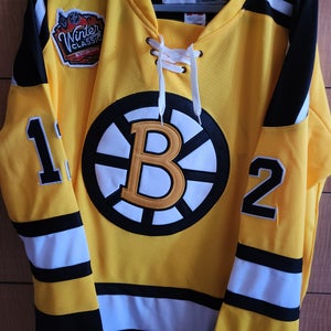 Boston Bruins Adam Oates Winter Classic NHL Hockey Jersey