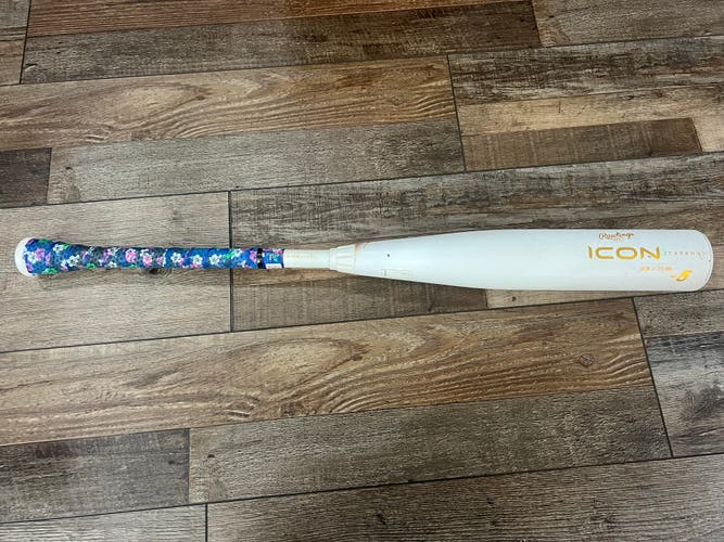 2024 Rawlings Icon Composite USSSA Certified Bat (-5) 25 oz 30" (Used)