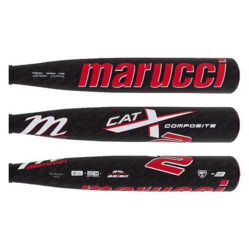 2025 Marucci CATX2 Composite BBCOR Certified Bat (-3) 30 oz 33" (New)