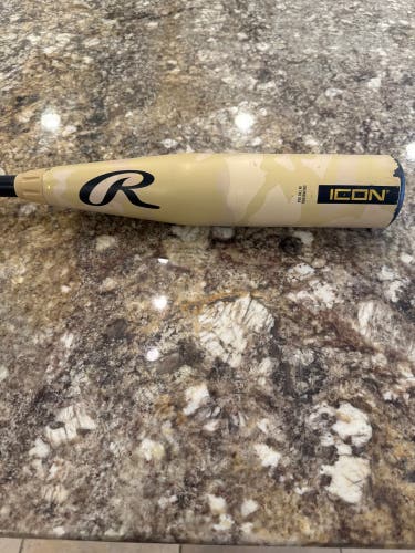 2025 Rawlings Icon Composite USABat Certified Bat (-10) 18 oz 28" (Used)