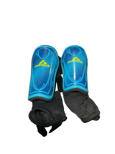 Used Brava Soccer Shin Guards Junior Royal Blue SM 11834-S000048511