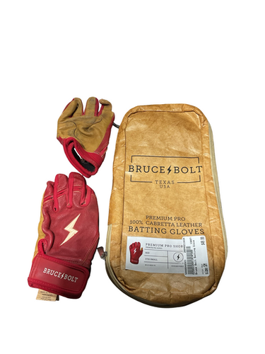 Used BB/SB Batting Gloves Red SM 11834-S000048503