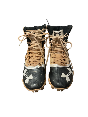 Used Under Armour Adult FB Cleats Black Senior 4.5 11834-S000048485