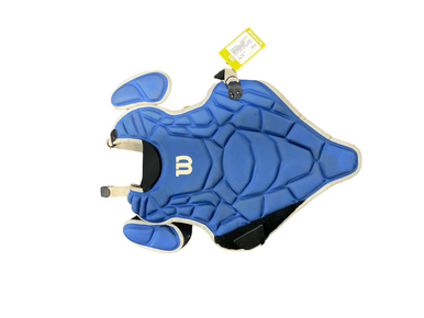 Used Wilson CHEST PROTECTOR BLUE Catchers Chest Protector Royal Blue Youth 11834-S000048481