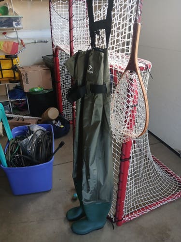 CCM Regular Width 7.5 (Used) Super Tacks 9370 Hockey Goalie Skates