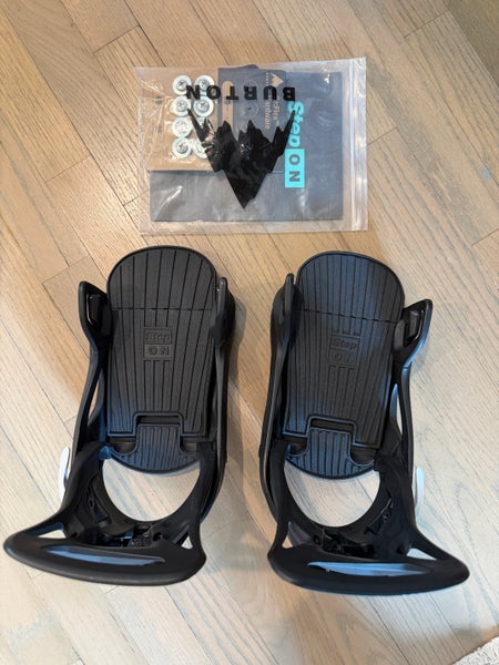 Men's Small Burton Step On Snowboard Bindings All Mountain (Used)