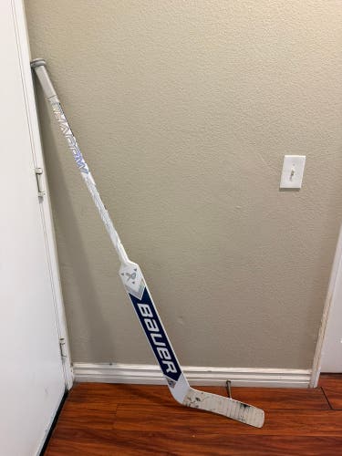 Bauer Supreme Shadow Regular Goalie Stick P31 26”Paddle Pro Stock white/navy