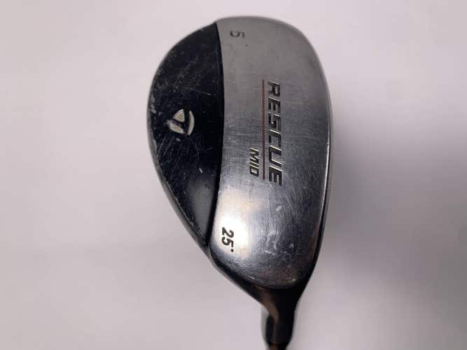 TaylorMade Rescue Mid 5 Hybrid 25* Senior Graphite Mens RH