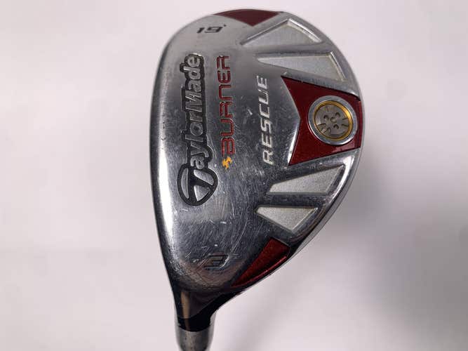 TaylorMade Burner Rescue 3 Hybrid 19* T-Step 90 Stiff Steel Mens LH