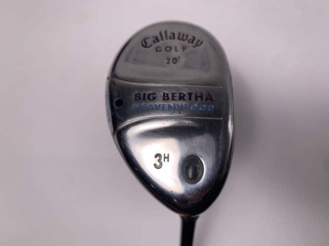 Callaway Big Bertha Heavenwood 3 Hybrid 20* Big Bertha Gems 55 Ladies RH