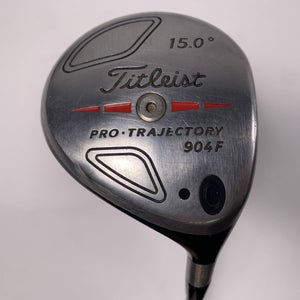 Titleist 904 F 3 Fairway Wood 15* Graphite Design YS-6FW+ Stiff Graphite Mens RH
