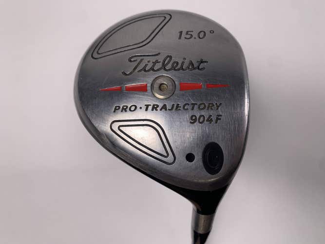 Titleist 904 F 3 Fairway Wood 15* Graphite Design YS-6FW+ Stiff Graphite Mens RH