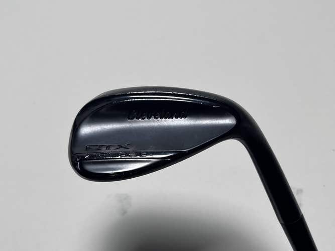 Cleveland RTX ZipCore Black Satin Wedge 56* 10 Bounce MID  Spinner Steel Mens RH