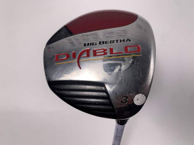 Callaway Big Bertha Diablo 3 Fairway Wood 15* 60g Stiff RH