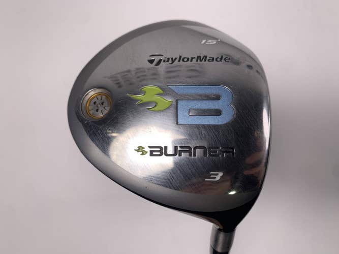 TaylorMade Burner 2008 3 Fairway Wood 15* REAX 49g Ladies Graphite Womens RH