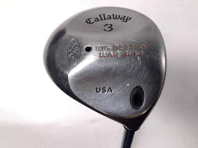 Callaway Big Bertha Warbird 3 Fairway Wood 15* Regular Graphite Mens RH