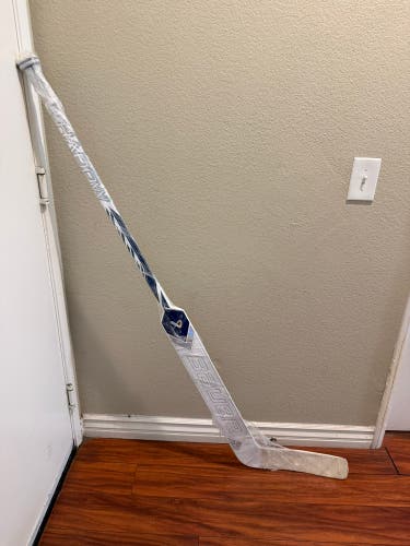 New Bauer Supreme Shadow Regular Goalie Stick P31 26”Paddle Pro Stock white/navy
